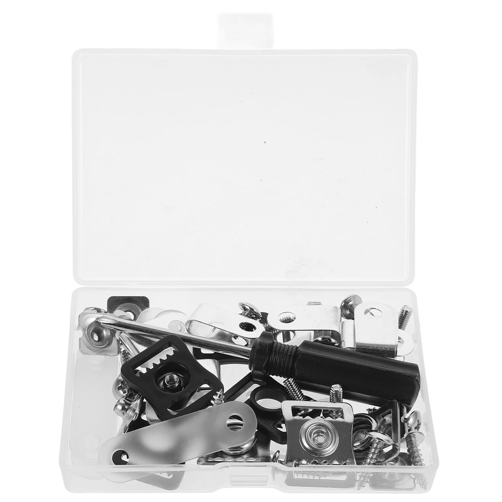 1 Box Repair Material Durable Sports Buckle Football Hockey Repair Hardware Screws Nuts Accessories Kit