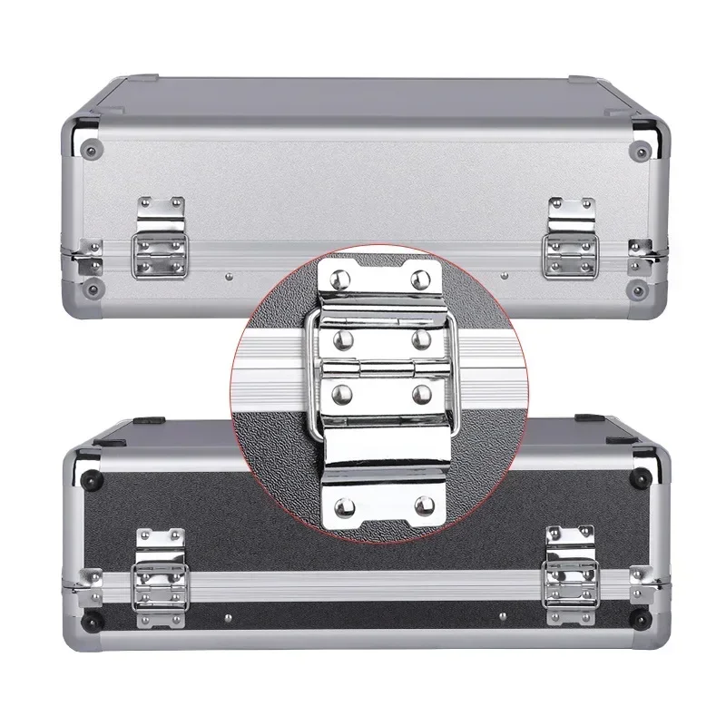 Multifunctional Aluminum Tool Organizer Boxes Portable Hardware Household Suitcase Electrician Special Repair Tools Storage Box