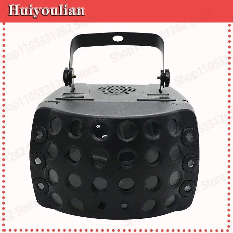 KTV Room Sound Control Butterfly Laser Light Colorful Flash Disco Stage Atmosphere Lamp For Dance Hall