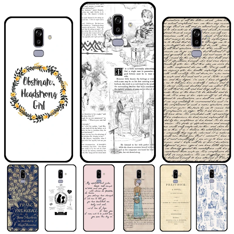 Pride And Prejudice For Samsung Galaxy J8 A9 A7 2018 A8 A6 J6 J4 Plus J1 J3 J5 J7 A3 A5 2016 2017 Phone Case