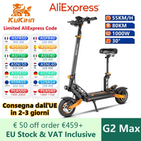 Original KuKirin G2 MAX Electric Scooter 48V 20AH Battery 1000W Motor 55KM/H Max Speed 80KM Range Skuter elektryczny Kickscooter