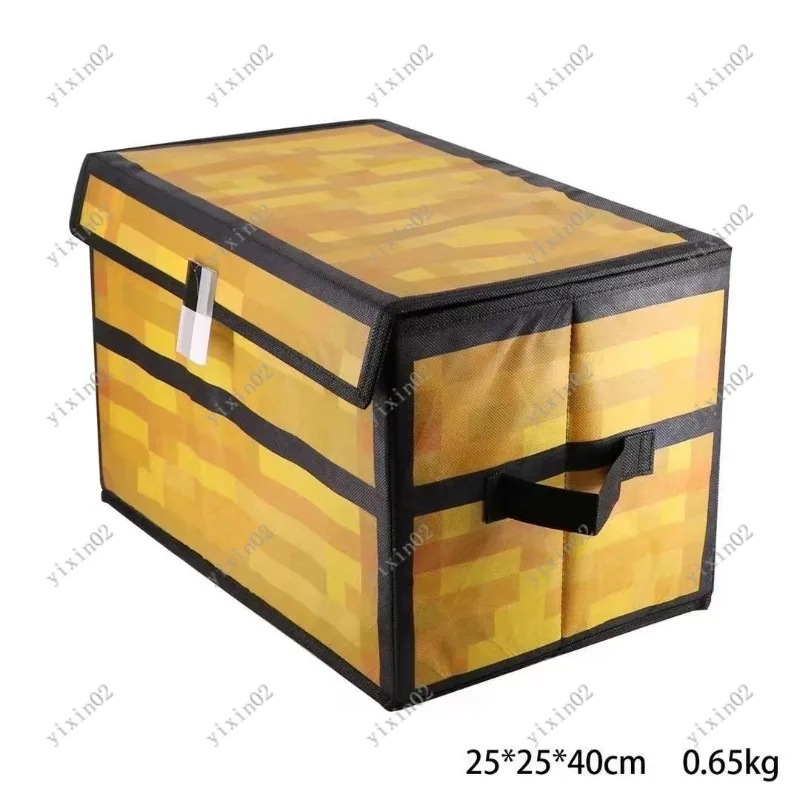 Large Capacity Cube Storage Bin - Foldable Fabric Chest for Blanket Clothes Organizer 2. Foldable Fabric Cube Storage Bin - Larg