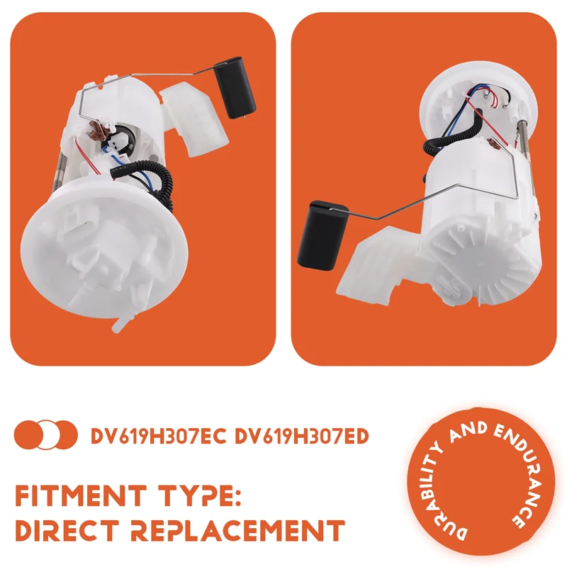 Rakitan Modul Pompa Bahan Bakar DV619H307EC Ingenious-Premium untuk Ford Kuga 2013-2017, Spesifikasi OEM DV619H307ED DV619H307EH