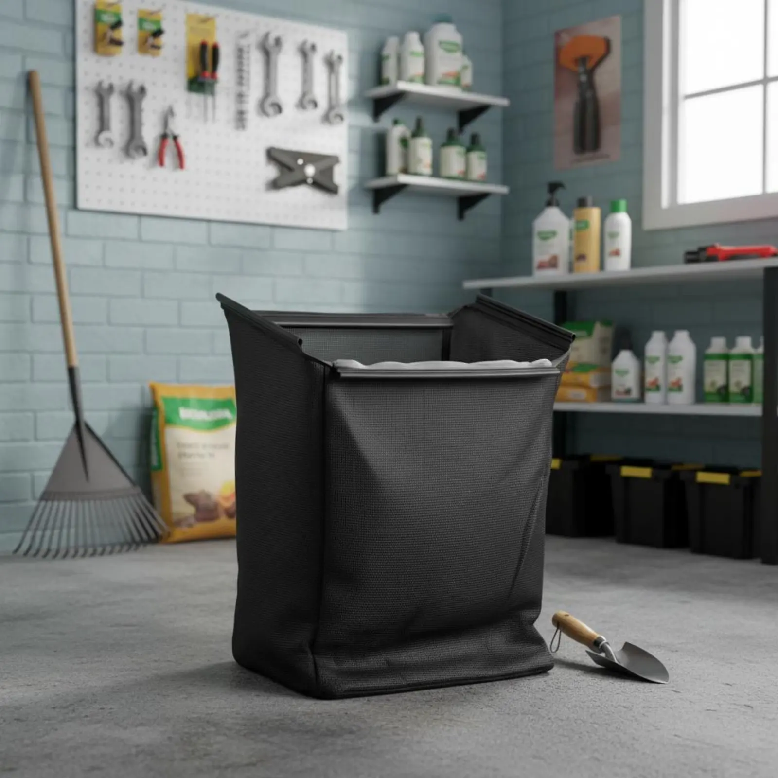 

Мешок для сбора травы для тракторной газонокосилки из прочного текстильного материала