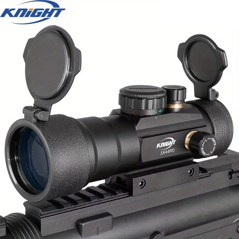 

Knight 3X44 Green Red Dot Sight Scope 2X40 Red Dot 3X42 Tactical Optics Scope Fit 11/20mm Rail 1X40 Sight for Hunting
