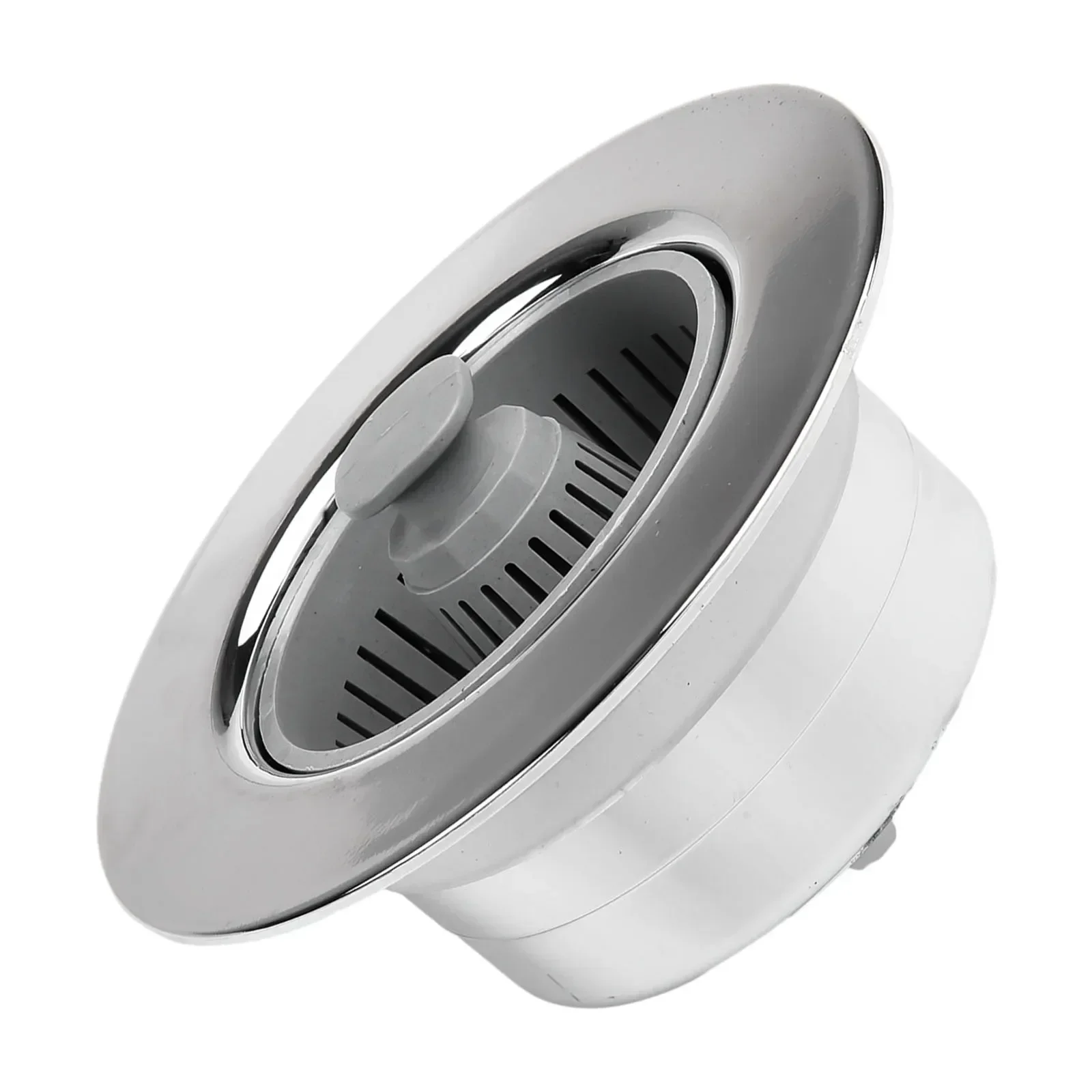 1pc Kitchen Sink Filter Basket ABS Drain Strainer Sink Strainer Drain Basket Stopping Blockage Bouncing Core Leak-proof Plug