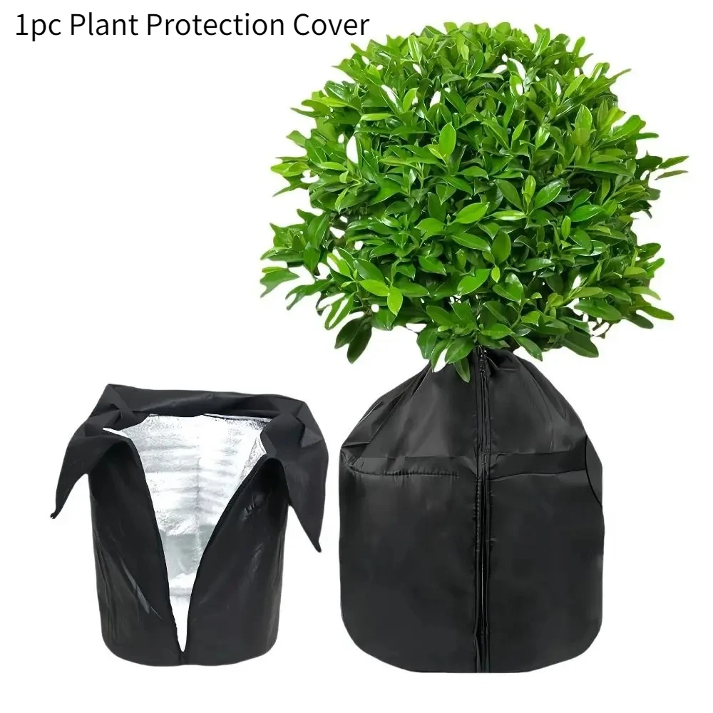 Reusable Plant Protection Cover Oxford Cloth Windproof Tree Root Antifreeze Cover Durable Coldproof Plant Insulation Cover