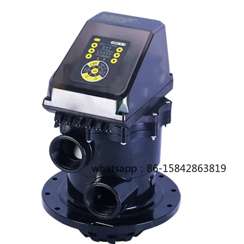 Automatic Six-Way Backwash Valve, Timed Differential Pressure Filter Valve for Swimming Pool Sand Tank
