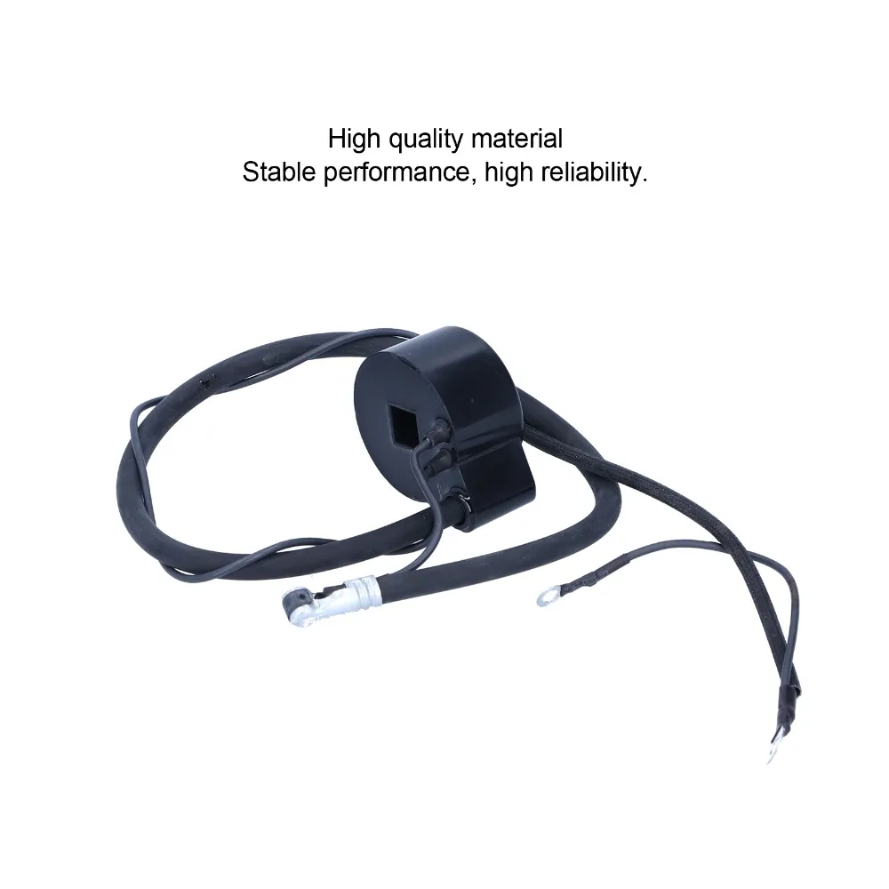 Black Ignition Coil Module With Wire Compact Ignition Coil Kit Metal High Voltage Output for KOHLER K141 K161 K181 K241 K301