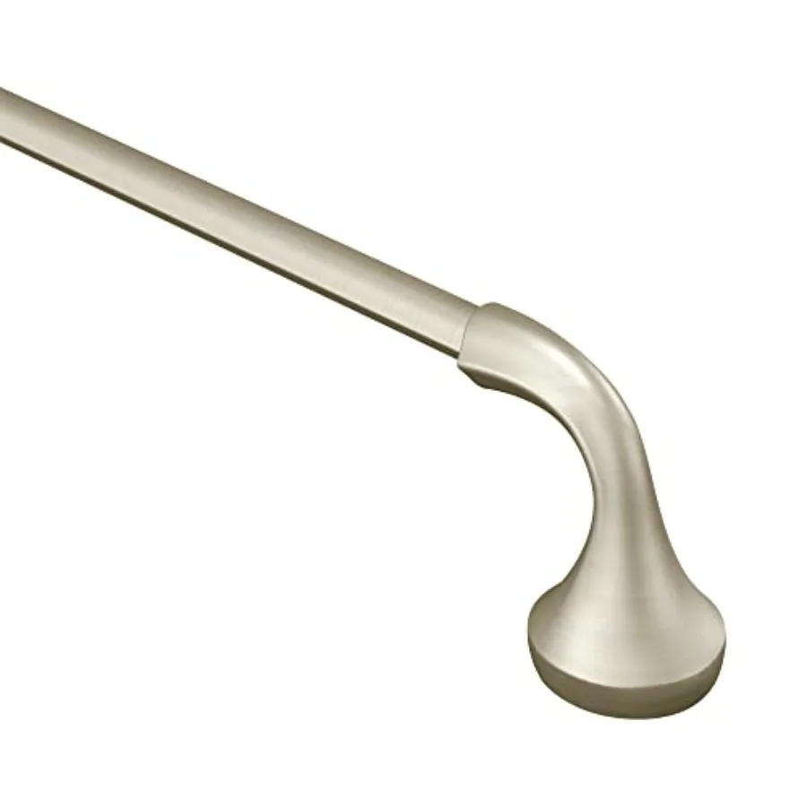 

YB2818BN Eva Collection Transitional 18-Inch Wall-Mounted Single-Towel Bar Hand Towel Storage Rod in Brushed Nickel for Bathr