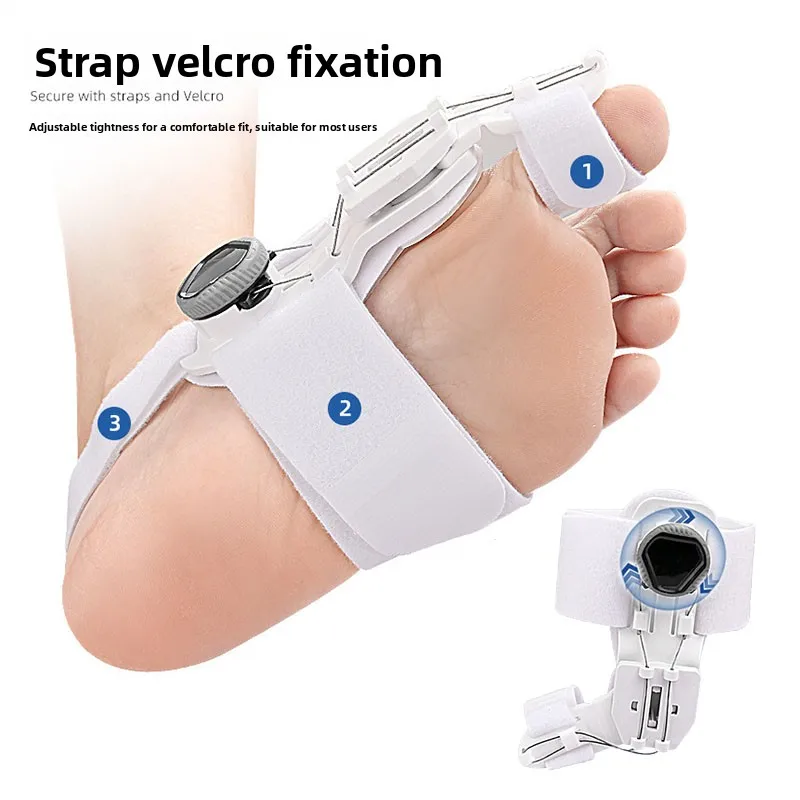 

Ортопедический разделитель пальцев ног с ручкой регулировки угла поворота большого пальца ноги