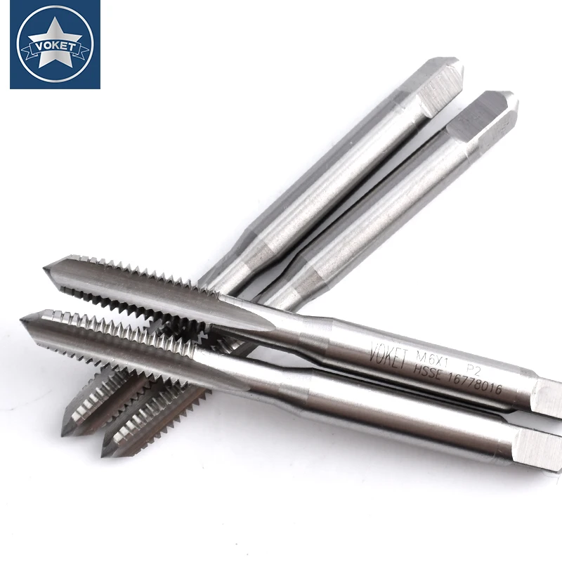 HSSE-M35 Metric Hand tap M1 M1.2 M1.4 M1.6 M1.7 M2 M2.5 M2.6 M3 M3.5 M4 M4.5 M5 M6 M7 M8 M10 M12 M14 M16 M18 Screw Thread Taps