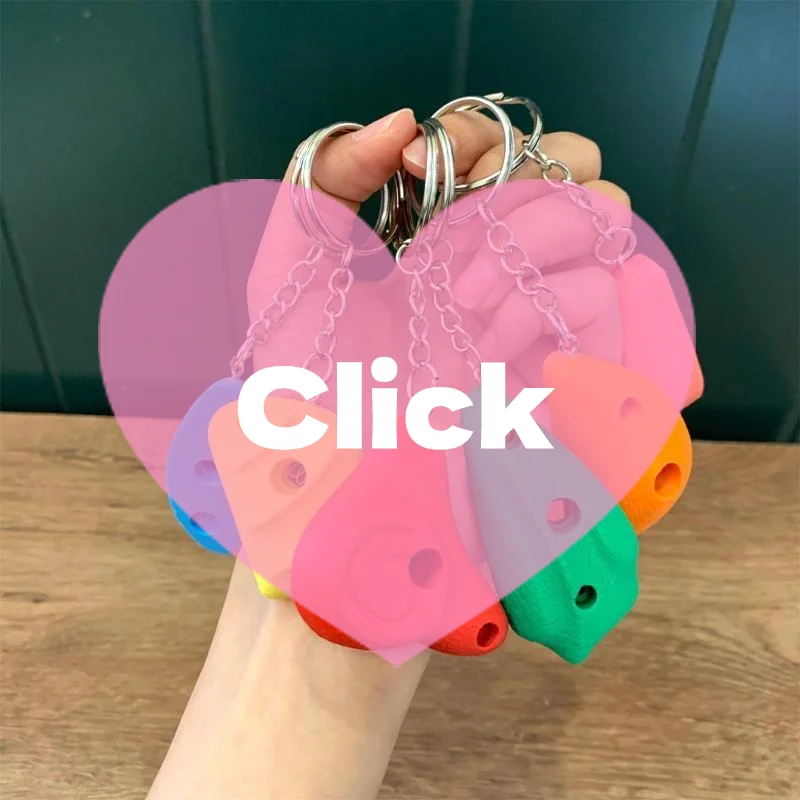 3D Printed Climbing Keychain Handmade Creative Shape Rock Climbing Pendant Wristband Design Bag Hanging Ornament