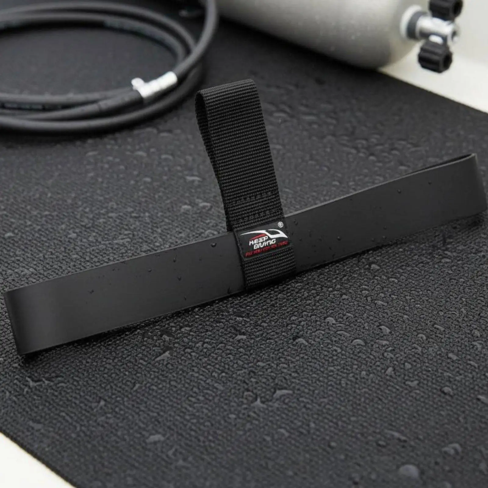 Hose Retainer Band High Rubber Diving Cylinder Band Scuba Tank Strap for Technical Divers