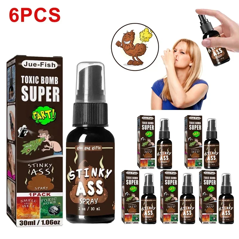 180/30ml Fart Gag Spray Prank Joke  Spray Can Stink Party Supplies Stinky Fart For Adults Kids Non Toxic Halloween Funny Toys