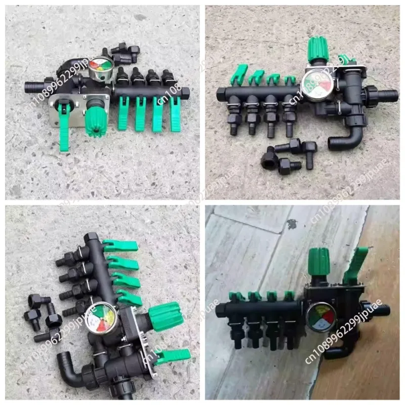 Plant Protection Machinery Dry Field Spraying Pump Four Way Water Separator Control Valve Agricultural Water Separator