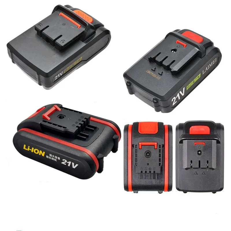 21V Electric Drill Special Battery Household Cordless Electric Screwdriver Lithium Battery Rechargeable 18650 Battery Pack Power