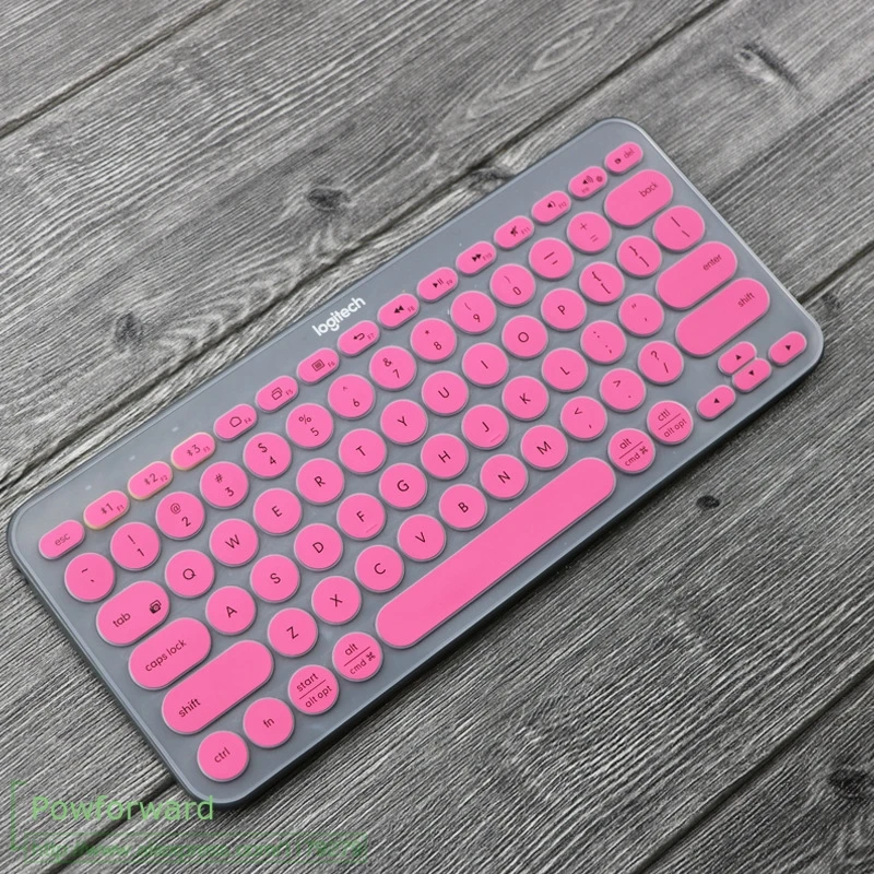Keyboard Cover Protective Film Silicone Keyboard Mechanical Skin Protector For Logitech K380 K 380 Multi-Device Bluetooth