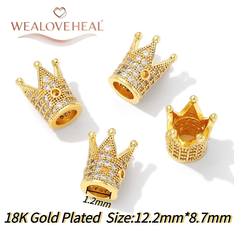perlen für schmuckherstellung, schmuckherstellung zubehör, 18K vergoldete Messing-Hohlperlen, Olivenperlen-Abstandshalter, mit Zirkonia besetzte Trenner für Perlen, für DIY-Armband-Schmuckherstellungszubehör – Detail 20