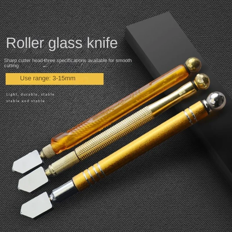 Glass Knife Diamond Thick Glass Tile Cutting Head Automatic and Multifunctional Roller Type Manual Push Knife