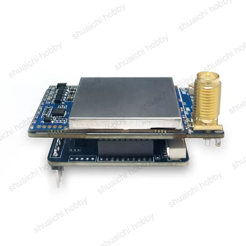 VIVaS1Set VRX-75D FPV Goggles CVBS Video Input Module 7.2GHz Receiver 1.3-0.7V RSSI Output W 2.5mm Headphone Jack/2.54mm Pin Hea