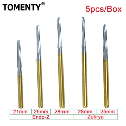 Dental Tungsten Bur, Cortadores ósseos endodônticos cirúrgicos, Broca, Endo Z Carbide Burs, FG Zekrya Odontologia, alta velocidade Handpiece, 5pcs