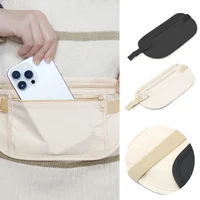 Riñonera Invisible antirrobo impermeable para correr, bolsa deportiva ultrafina multifuncional para teléfono móvil para hombres y mujeres, bolsa de ciclismo, 1 ud.