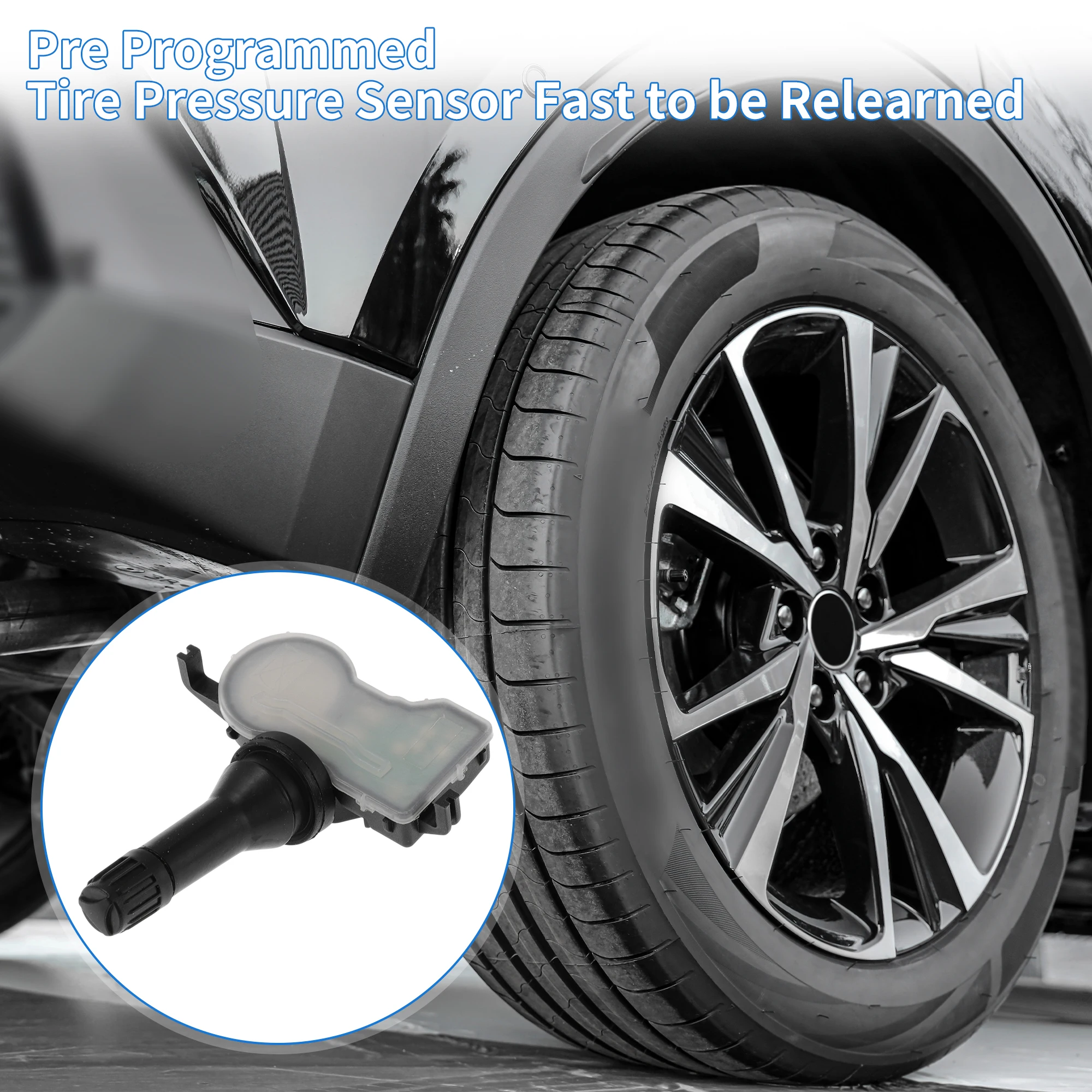 เซ็นเซอร์แรงดันลมยางโมโตฟอร์ติ เซ็นเซอร์ TPMS หมายเลข 4250C275 สำหรับมิตซูบิชิ แอทรีจ 2014-2022