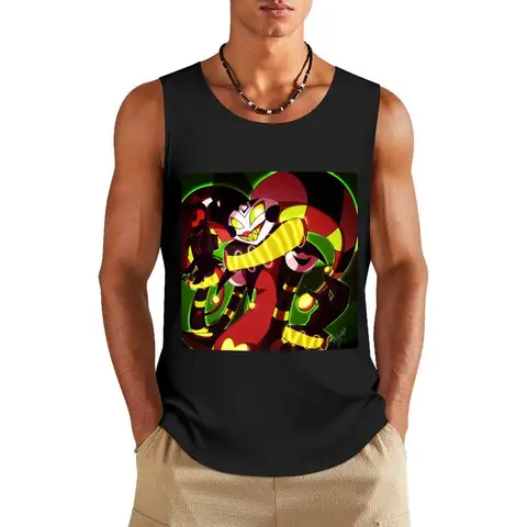 Helluva Boss - Fizzarolli Tank Top sexy clothes men sleeveless man shirts Men's gym clothing Man summer clothes