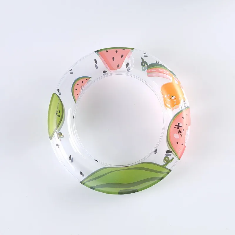 Kids Mini Swim Ring Summer Fun Swimming Pool Float Ring Toys for Rubber Ducks Dolls Floating Bath Toy Pool Mini Inflatable Toy