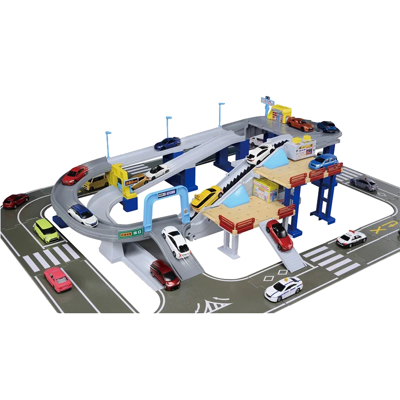 Diecast alloy Car electric track set Gift TAKARA TOMY TOMICA Variable Speed motorway Collection Display toy gift for children.