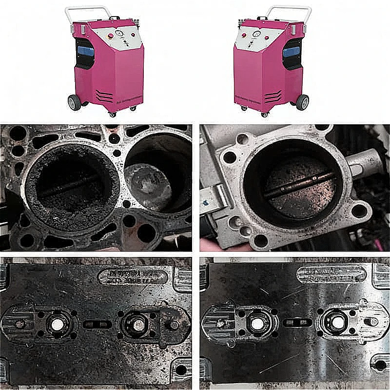 Dry Ice Blaster Cleaning Machine for Car Equipment Dry Ice Blasting Cleaning Cleaner Machine for Sale High Quality Customized