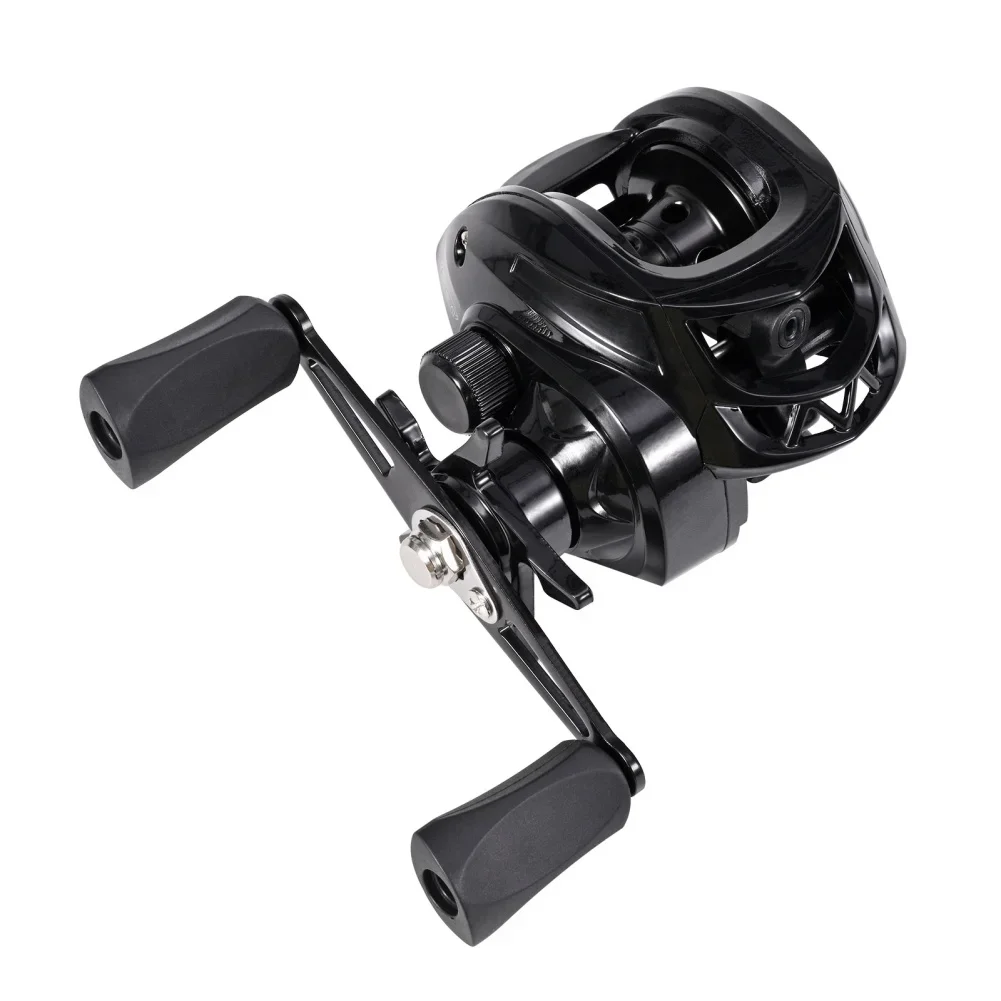 

Fishing Reel Baitcasting Gear Ratio 7.2 1 Casting Reel Right / Left Handed 12LB Max Drag Outdoor Freshwater Saltwater