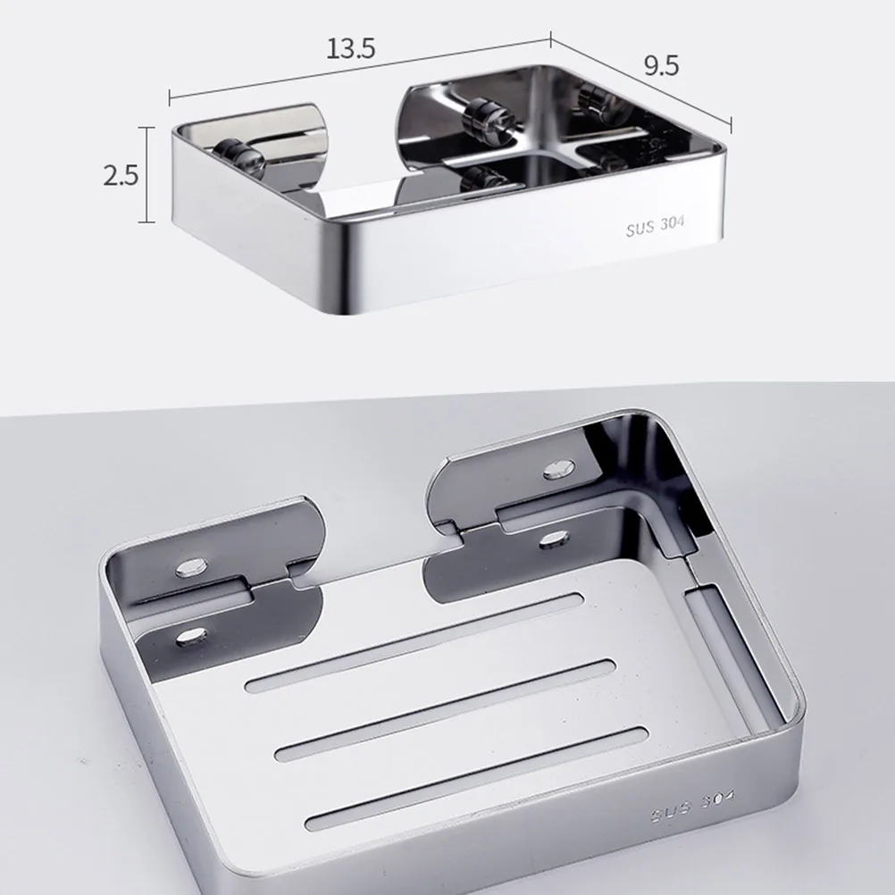 

1Pcs Soap Storage Rack Durable Stainless Steel Soap Holder for Kitchen Bathroom Shower Use