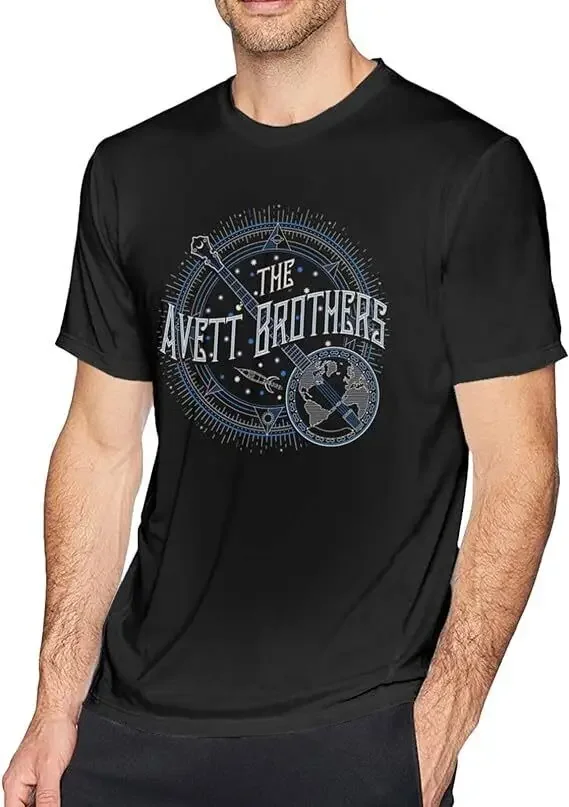 The Avett Rock Music Brothers Band T Shirt Man's Casual Tee