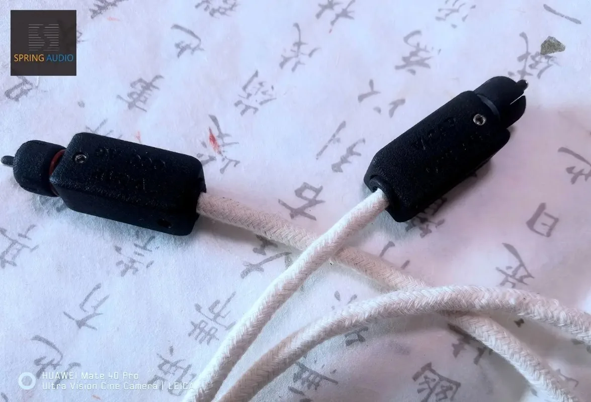 Twisted single crystal silver digital cable 2024 version fourth generation, coaxial line for audio digital signal cable