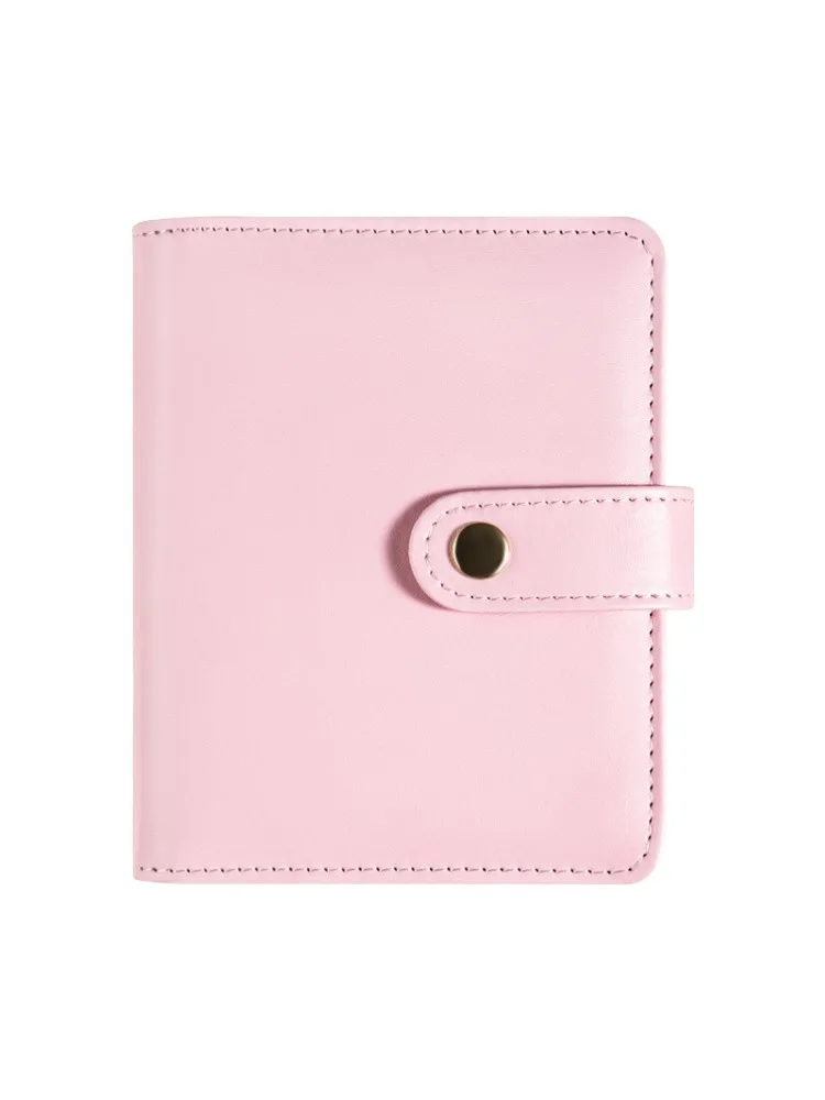 Classeur à 6 anneaux couleur Macaron A7, carnet de notes à clipser en cuir à feuilles mobiles, couverture pour carnet de notes, Journal, papeterie Kawaii