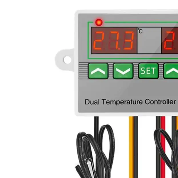 Digital For Smart Thermostat 220V Dual For Zone Temperature Controller For ZFX-ST3012 Heating Cooling System HVAC Incubator