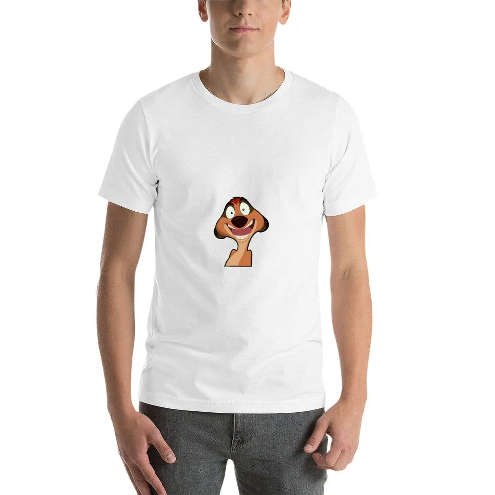 timon T-Shirt black cotton t-shirt plain for man package man graphic t shirt t shirt man luxury
