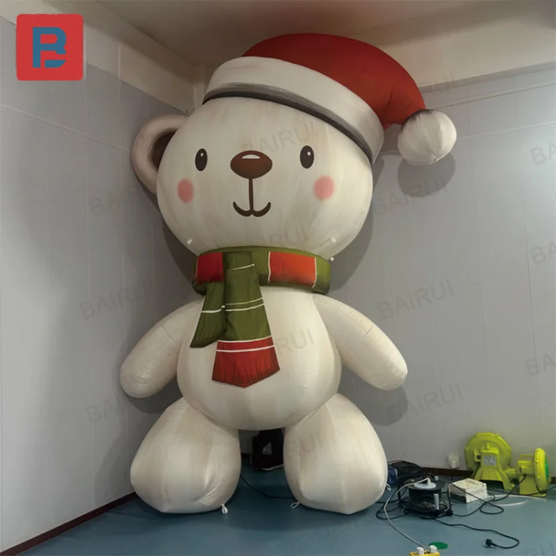 

Inflatable Christmas bears, Christmas-themed animals, outdoor square and shopping mall activity decoration props