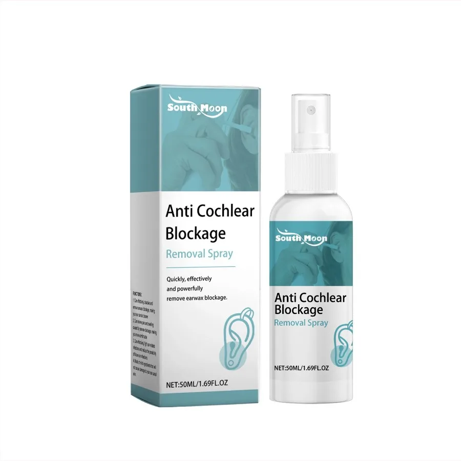 

South Moon Anti Cochlear Blockage Removal Spray Daily Gentle And Soothing Moisturizing Earwax Cleaning And Care Spray