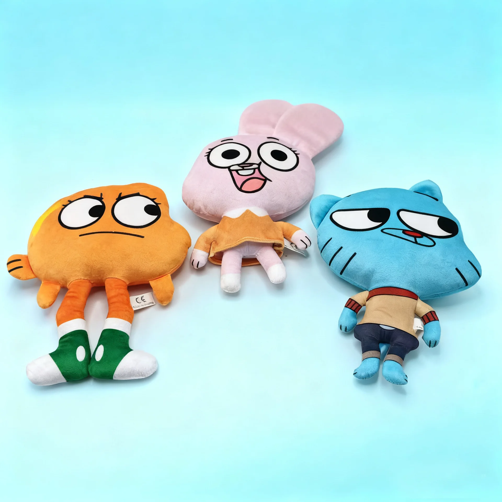 

2027 Hot World Gumball Darwin Cartoon Plush Doll Banana Joe Anais Richard Nicole Plushie Kawaii Decoration Soft Pillow Toy Gift