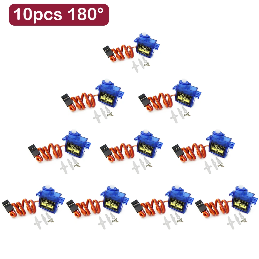 Variant: 10pcs -180 Degree