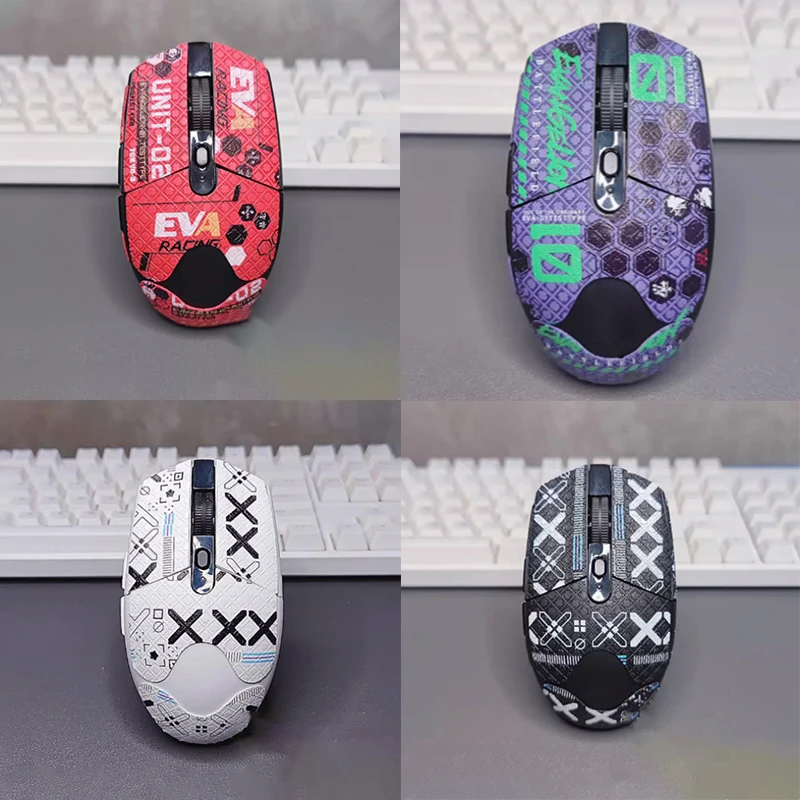 Color Prints Mouse Grip Tape Skate Sticker Non Slip Sweatproof Mouse Sticker For G304 Mouse Decals