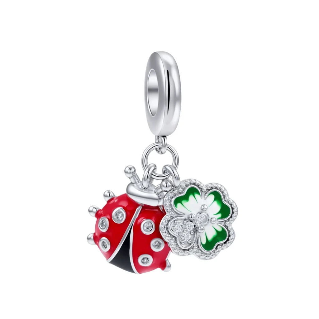 925 Sterling Silver Colorful Sunflower Color Palette Boy Gift Items Ferris Wheel Cup Charms Fit Original Pendant Jewelry Make up