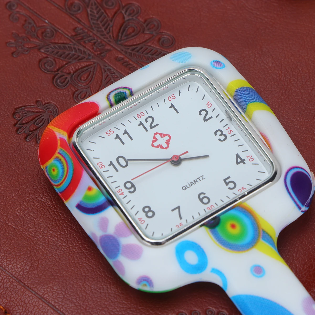 

Nurse Printed Square Hanging Watches for Women Square Hanging Watch Doctors Nurse Watch Medical Occasions Gifts
