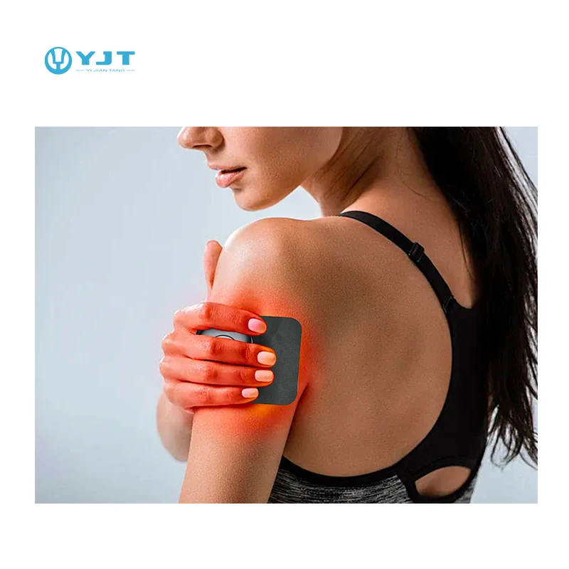 

Pain Relief Heating Vibration Therapy Pad Device Physical Therapy Equipment Red Led Light Infrared Light Therapy Heating Pad