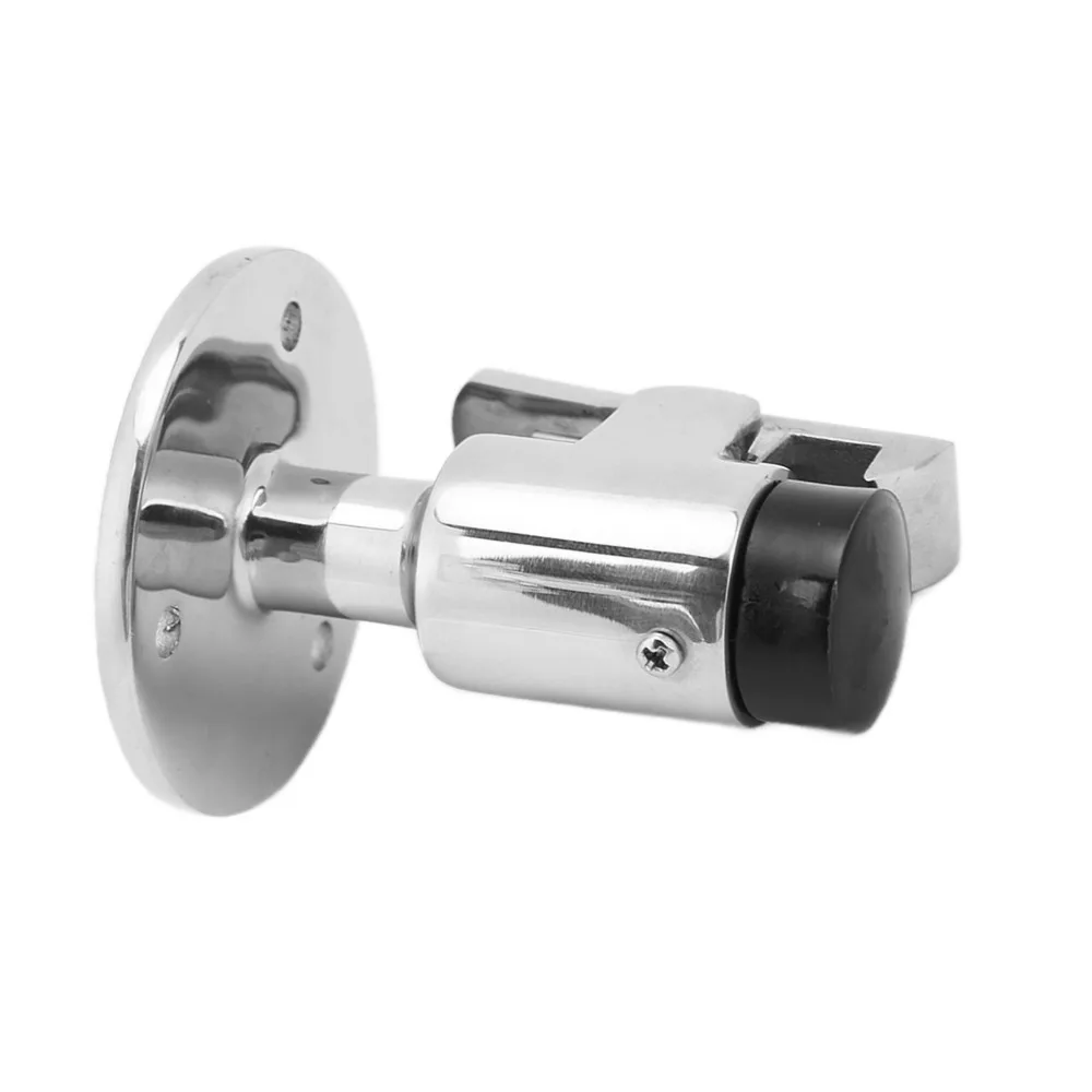 Hardware Accessories 316 Stainless Steel Door Stop Silver Door Stopper Door Catch Holder Marine Use