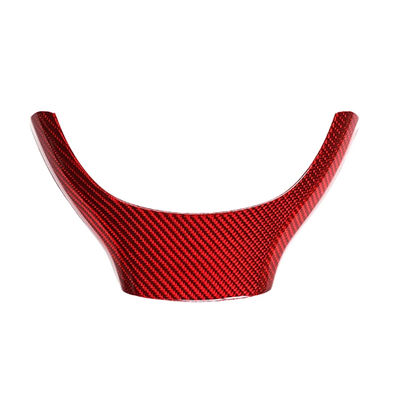 Car Steering Wheel Lower Cover Trim Replacement For-BMW 5 6 7 GT Series F10 F11 F18 F07 F01 F02 32336787421, Red