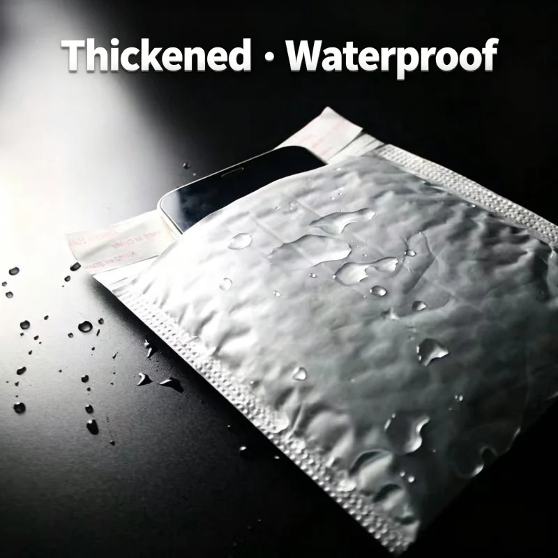 100Pcs White Pearl Film Bubble Bags Envelope Bags Mailman Office Packaging Filled Envelopes Gift Packaging